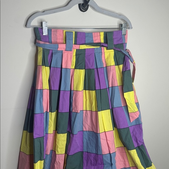 S/W/F CUIXMALA MAXI SKIRT with tie waist belt EUC size M - Picture 7 of 8